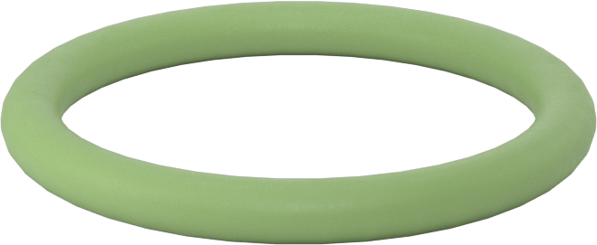 Kolay Takılan Yağa Dayanıklı Buna-N O-Ringler, PTFE Kaplı, 1/8 Kesirli Genişlik, Dash No. 216