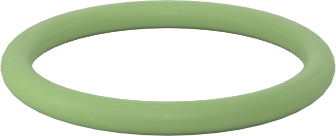 Kolay Takılan Yağa Dayanıklı Buna-N O-Ringler, PTFE Kaplı, 1/8 Kesirli Genişlik, Dash No. 218