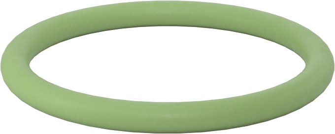 Kolay Takılan Yağa Dayanıklı Buna-N O-Ringler, PTFE Kaplı, 1/8 Kesirli Genişlik, Dash No. 220