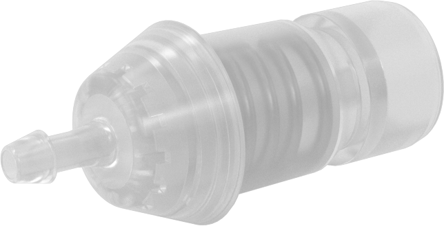 Kimyasallar için Yüksek Akışlı Hızlı Bağlantı Kesme Tüp Bağlantısı, Kapatma Valfli Plug, 1/8" Boru İç Çapı için, 7/8" Kaplin Boyutu