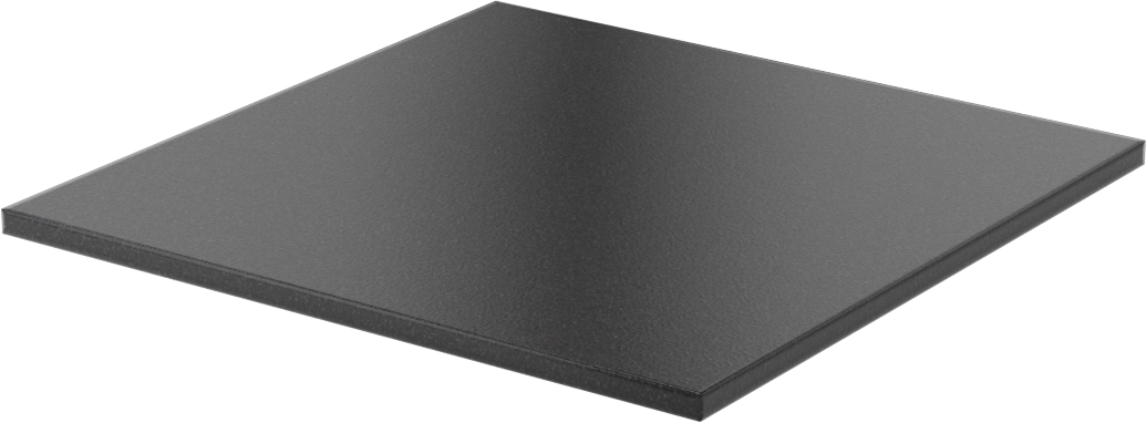 Antistatik Kaygan UHMW Polietilen Levha, 6" x 6" x 3/16"