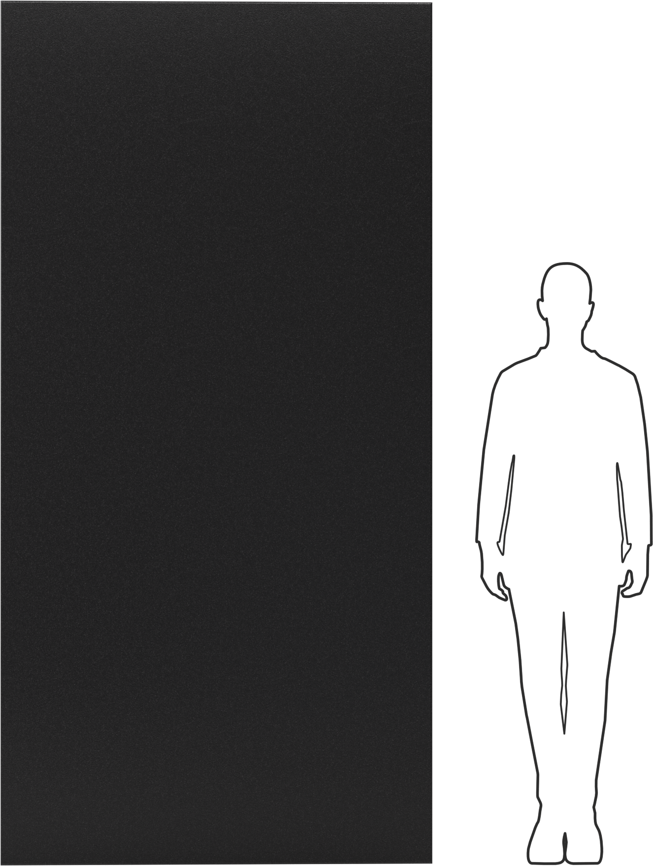 Antistatik Kaygan UHMW Polietilen Levha, 48" x 96" x 2"