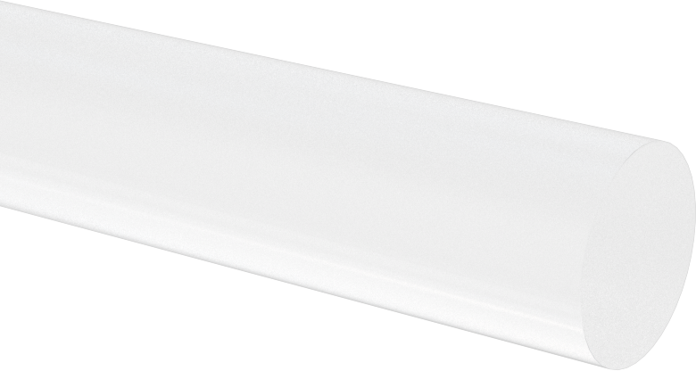 Şeffaf Polikarbonat Çubuk, 5/8" Çap
