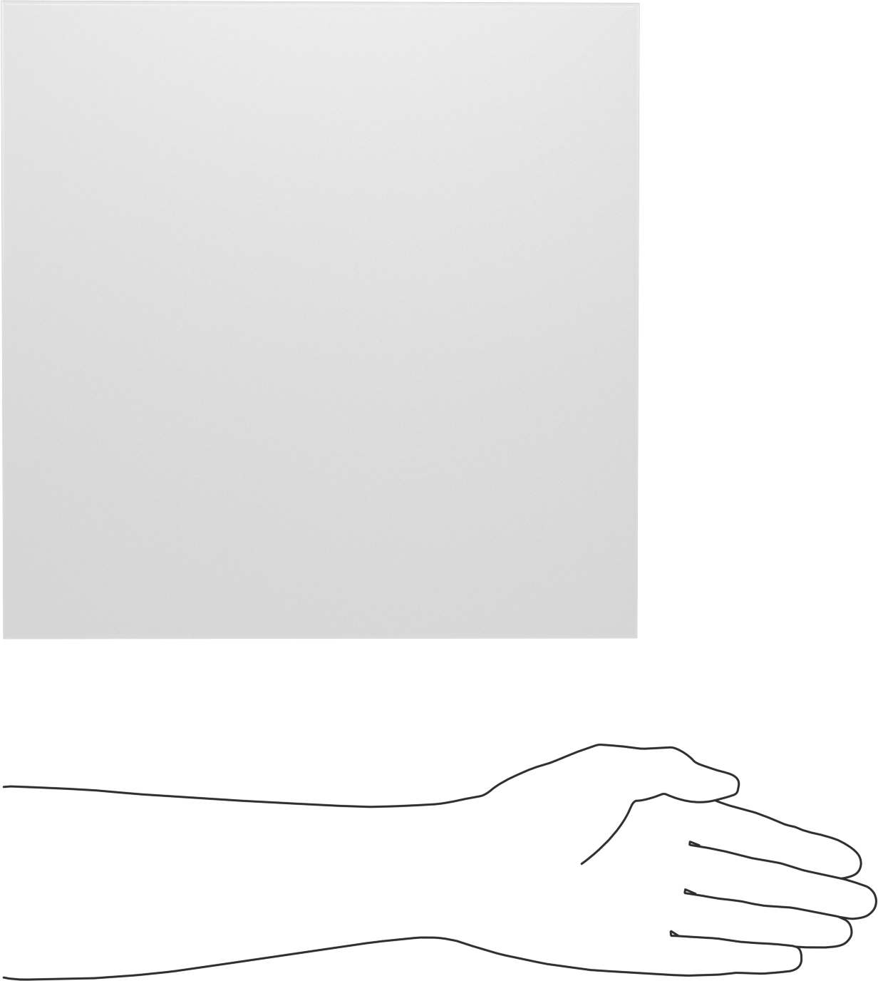 Şeffaf Darbeye Dayanıklı Polikarbonat, FDA Listed, 12“ x 12” x 1/4" Levha