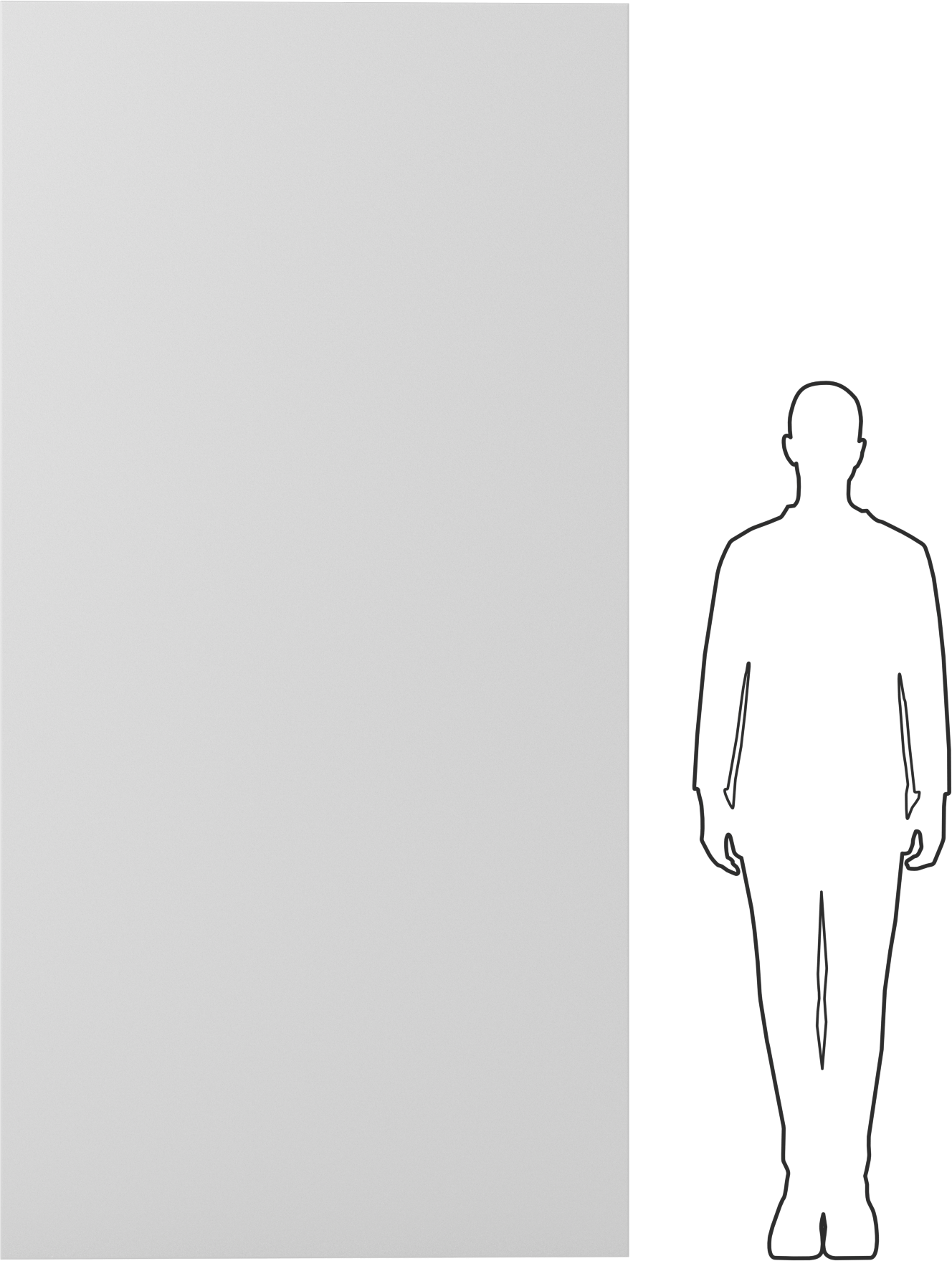 Darbeye Dayanıklı Polikarbonat Levha, 48" x 96" x 1/4"