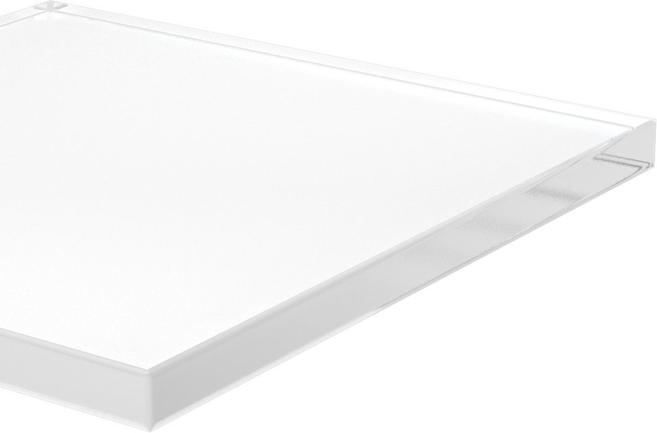 Şeffaf Darbeye Dayanıklı Polikarbonat, 6“ x 6” x 3/8" Levha