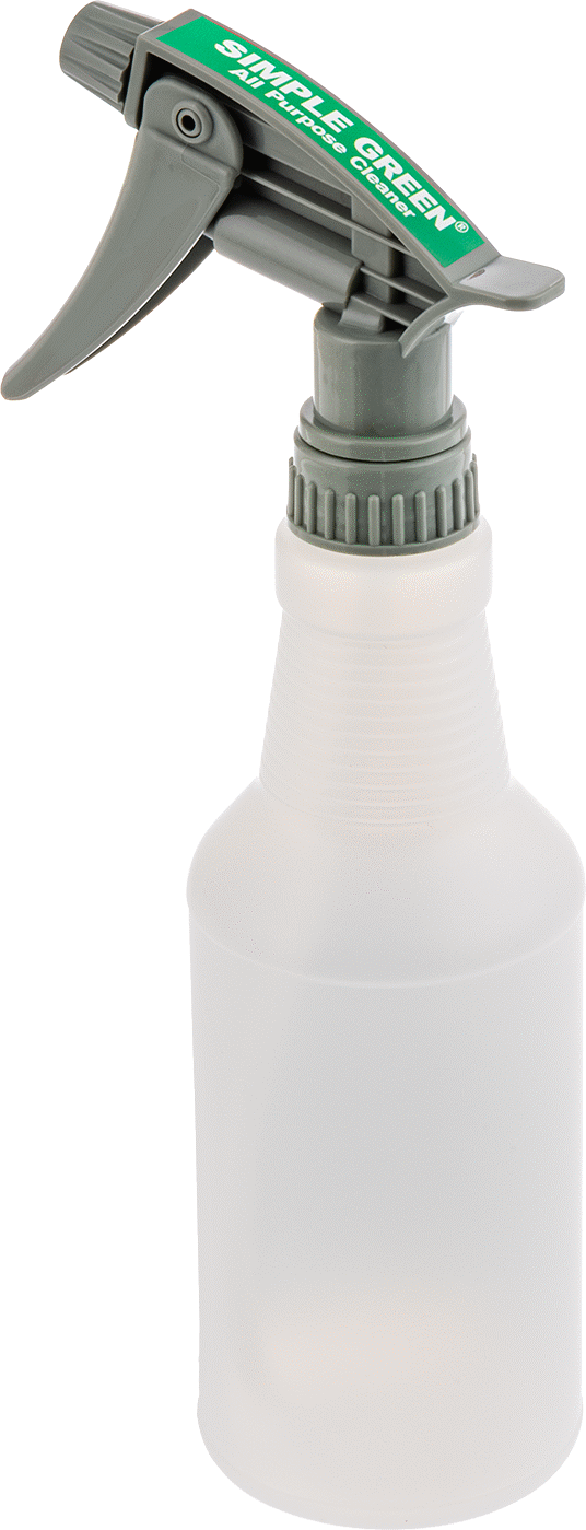 Ghs Standart Sprey Şişesi, Simple Green Etiketli, 16 FL. oz./500 ml Kapasite