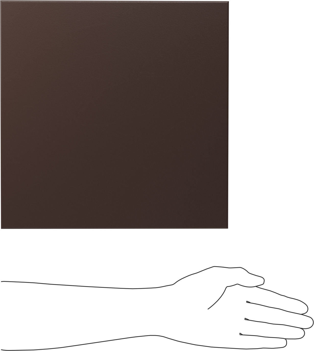 Kaygan Delrin® Asetal AF Reçine Levha, 12" x 12" x 1/2"