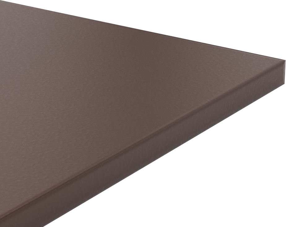 Kaygan Delrin® Asetal AF Reçine Levha, 12" x 12" x 1/2"