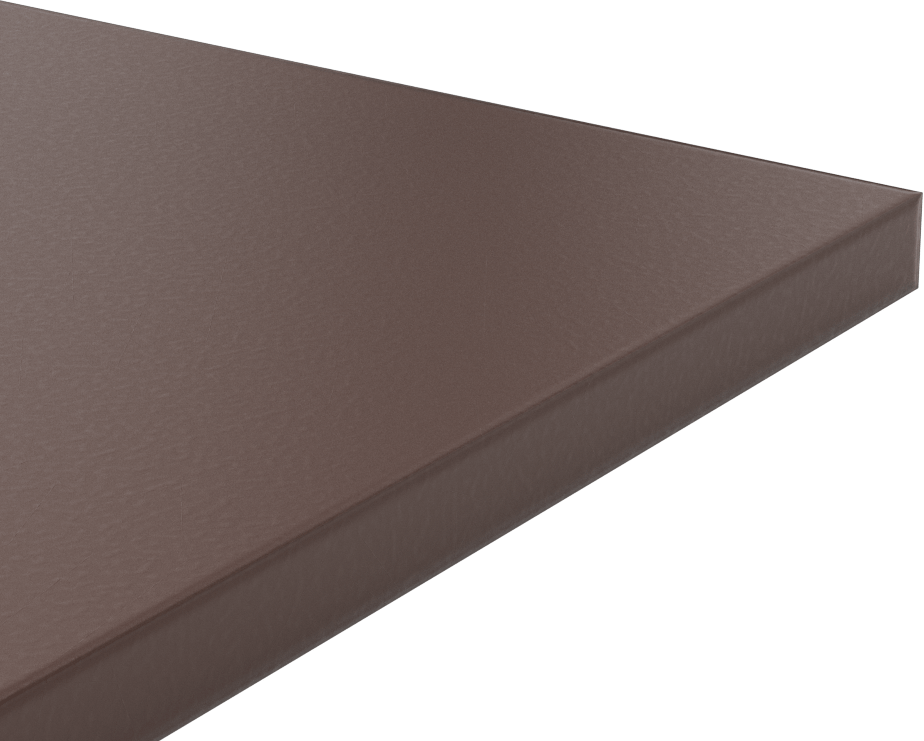 Kaygan Delrin® Asetal AF Reçine Levha, 12" x 12" x 5/8"