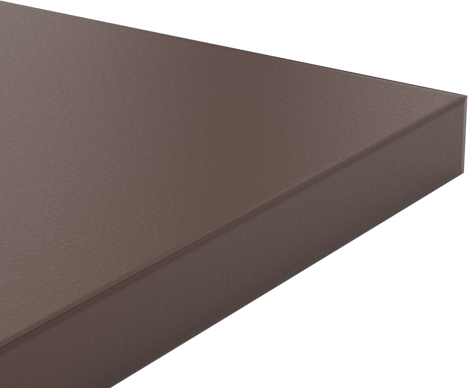 Kaygan Delrin® Asetal AF Reçine Levha, 12" x 12" x 1"