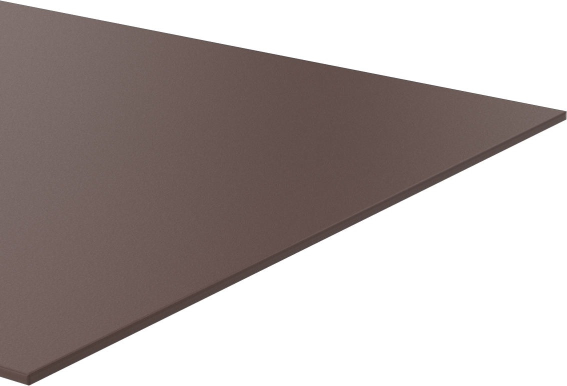 Kaygan Delrin® Asetal AF Reçine Levha, 12" x 24" x 1/8"