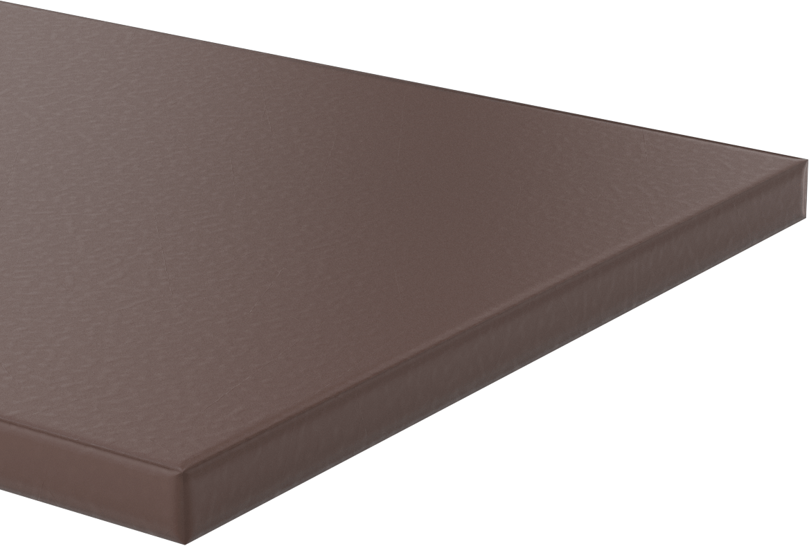 Kaygan Delrin® Asetal AF Reçine Levha, 12" x 24" x 3/4"