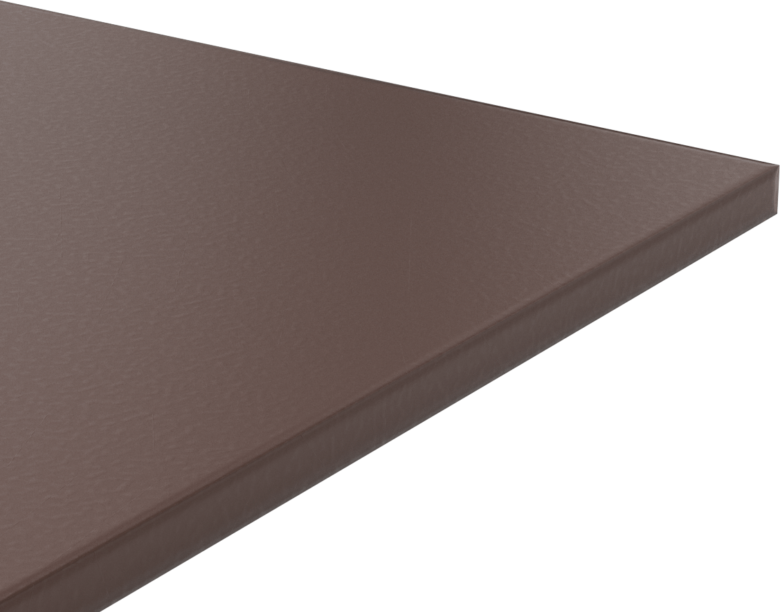 Kaygan Delrin® Asetal AF Reçine Levha, 24" x 24" x 3/4"