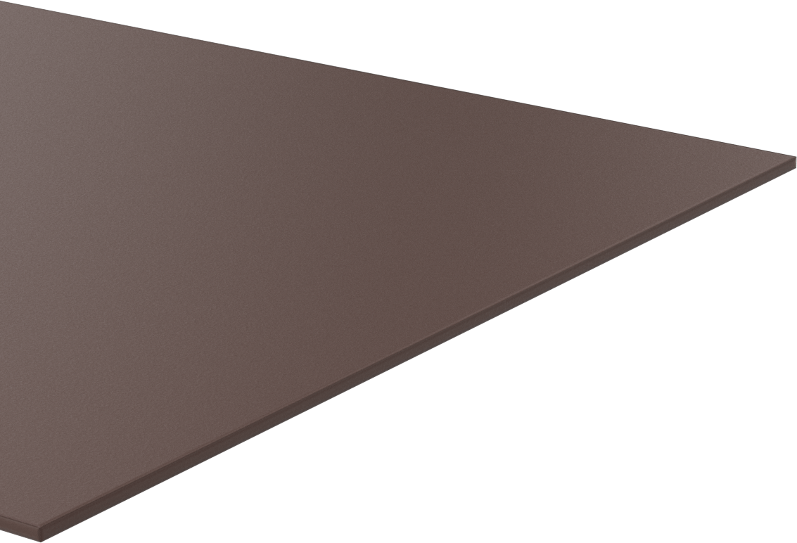 Kaygan Delrin® Asetal AF Reçine Levha, 12" x 48" x 1/8"