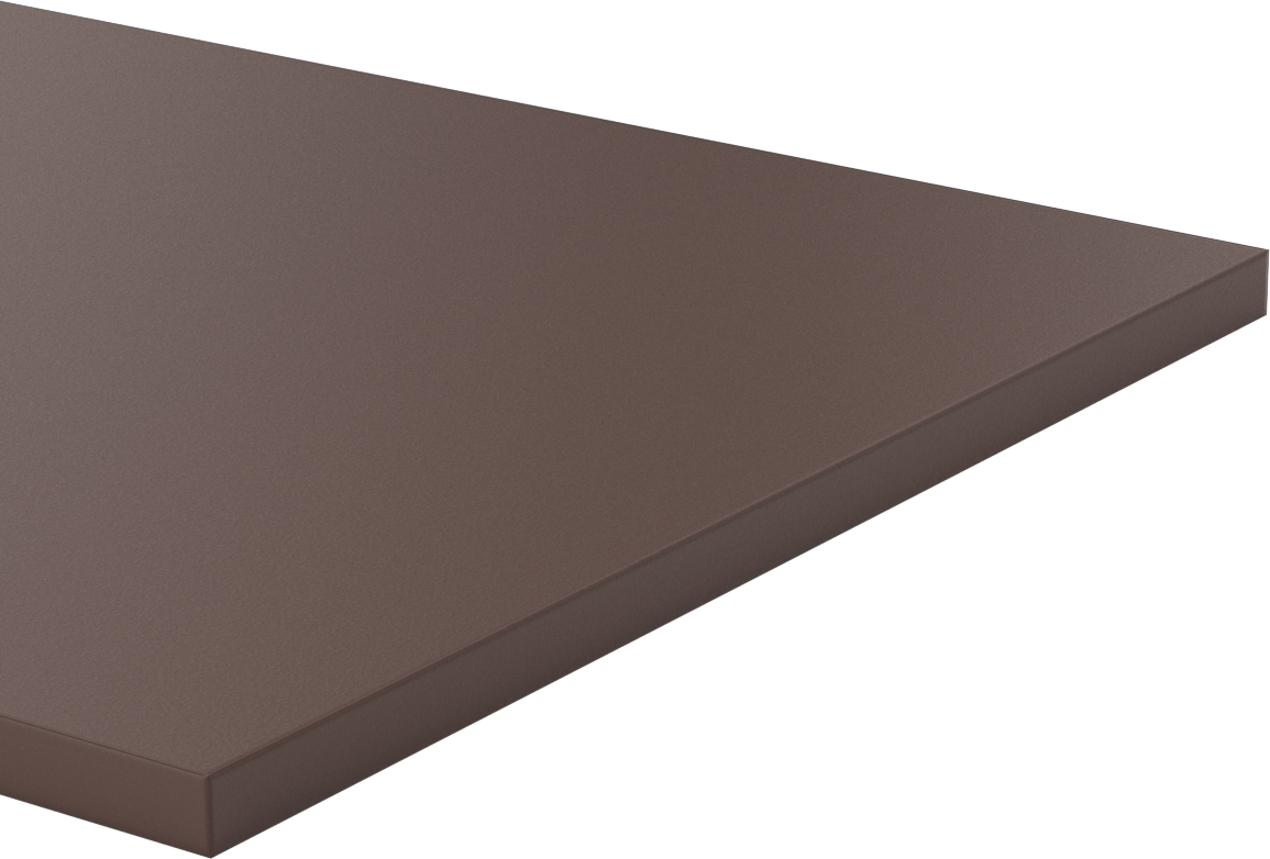 Kaygan Delrin® Asetal AF Reçine Levha, 12" x 48" x 1/2"
