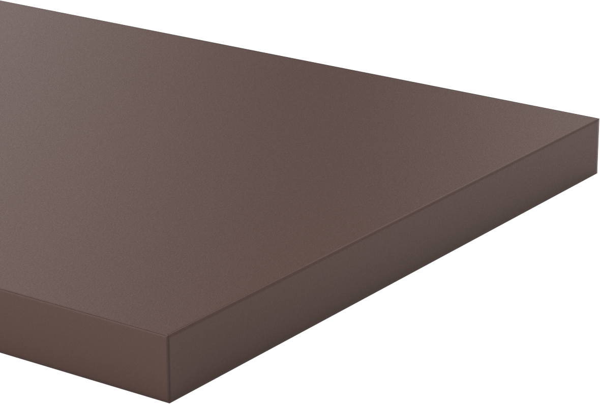 Kaygan Delrin® Asetal AF Reçine Levha, 12" x 48" x 1"