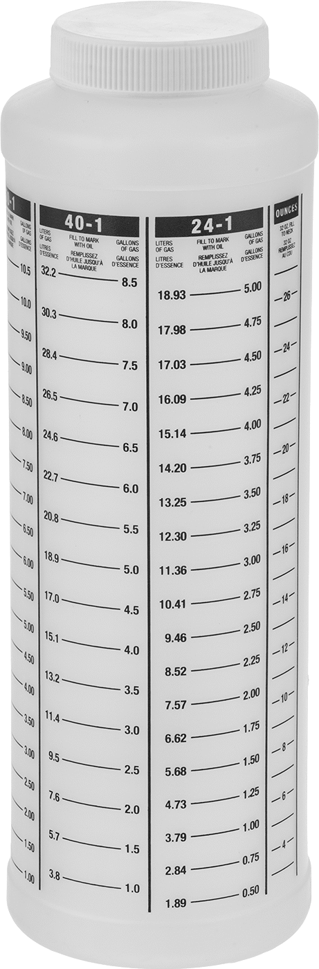 Yağ-Gaz Ölçme Şişesi, 32 FL oz. Kapasite