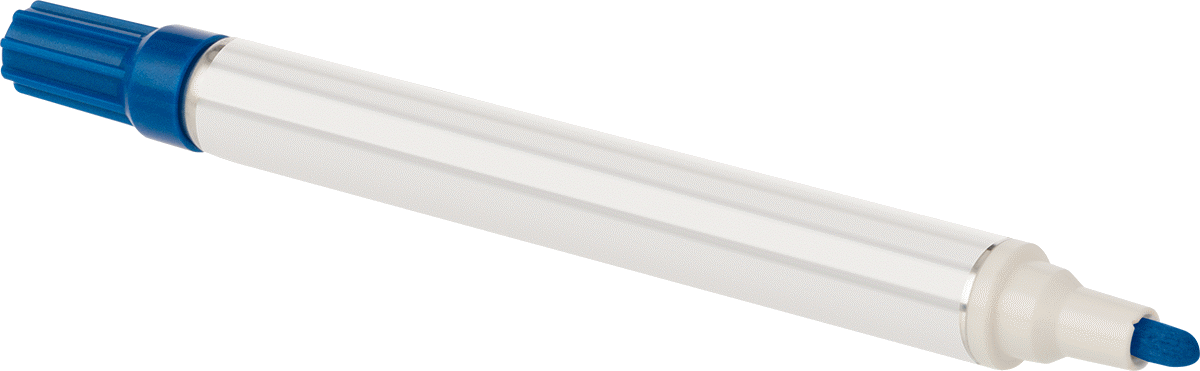 Deterjanla Çıkarılabilir Mürekkep Kalemi, 2,3 mm strok genişliği, Mavi