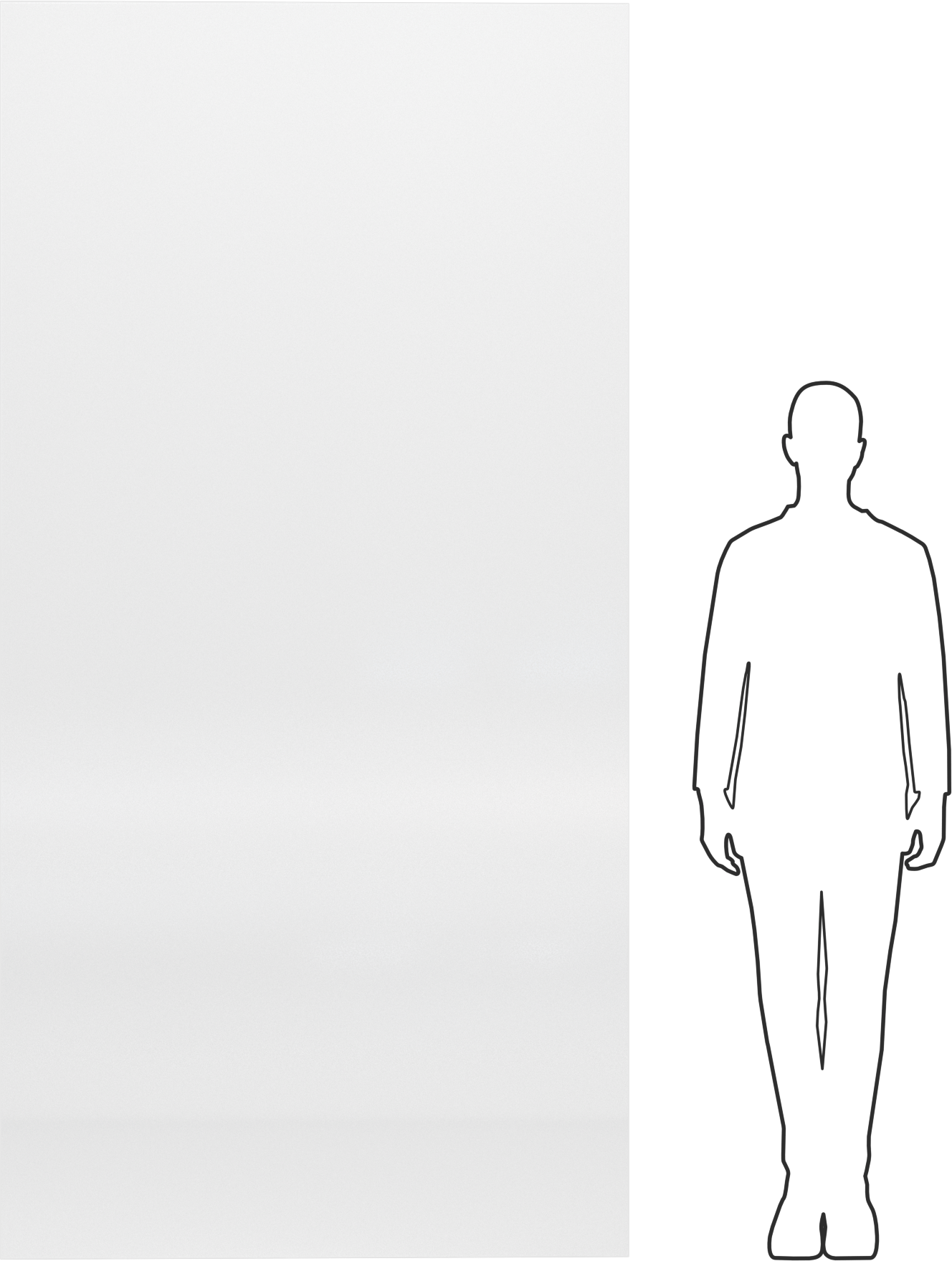 Şeffaf, Kolay Şekillendirilebilir PETG Levha, 48" x 96" x 1/8"
