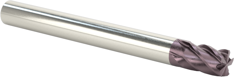 Hızlı Kesim Kaba İşleme Karbür Kare Uçlu Freze, 1/4" Freze Çapı