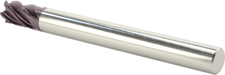 Hızlı Kesim Kaba İşleme Karbür Kare Uçlu Freze, 1/4" Freze Çapı