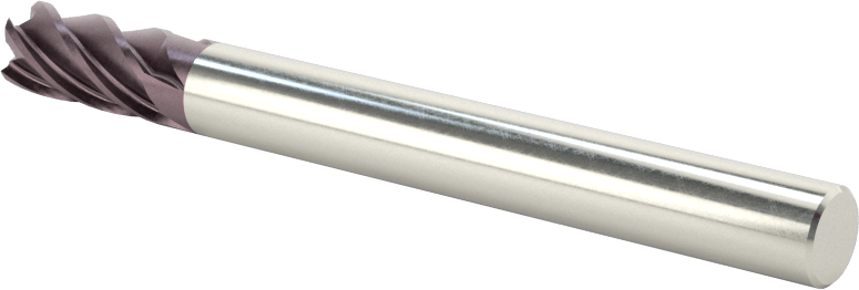 Hızlı Kesim Kaba İşleme Karbür Kare Uçlu Freze, 1/4" Freze Çapı