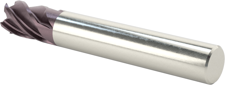 Hızlı Kesim Kaba İşleme Karbür Kare Uçlu Freze, 3/8" Freze Çapı