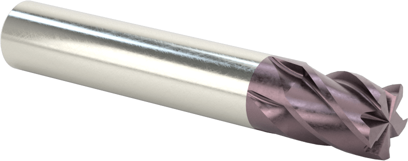Hızlı Kesim Kaba İşleme Karbür Kare Uçlu Freze, 1/2" Freze Çapı