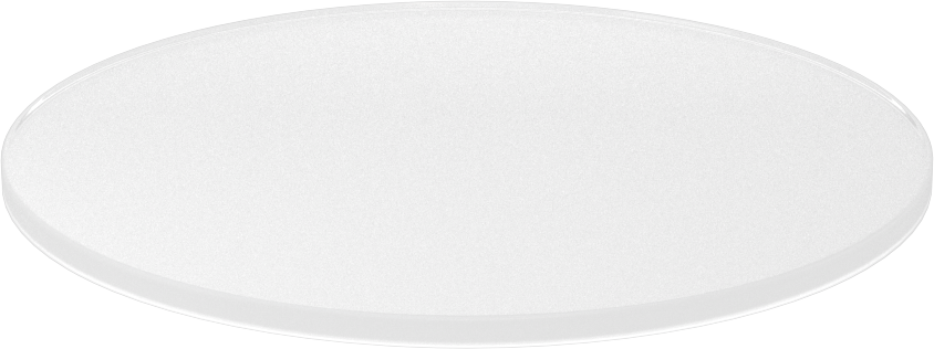Şeffaf Akrilik Disk, 1/8" Uzunluk, 4" Çap
