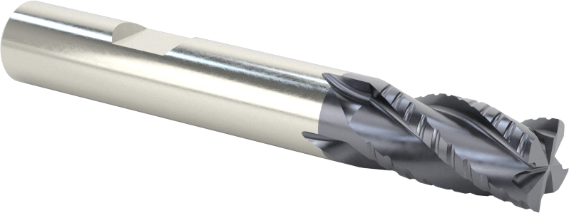 Hızlı Kesim Kaba İşleme Karbür Kare Uçlu Freze, 10 mm Freze Çapı