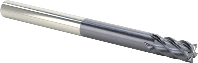 Hızlı Kesim Kaba İşleme Karbür Kare Uçlu Freze, 1/8" Freze Çapı