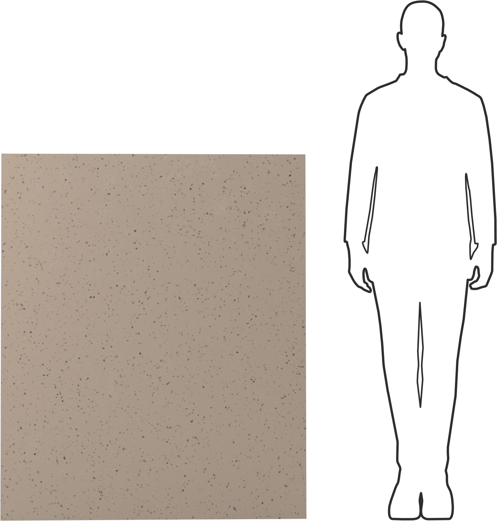 Esnek Elektrik Yalıtımlı Mika Levha, 39" x 47", 0,012" Kalınlık