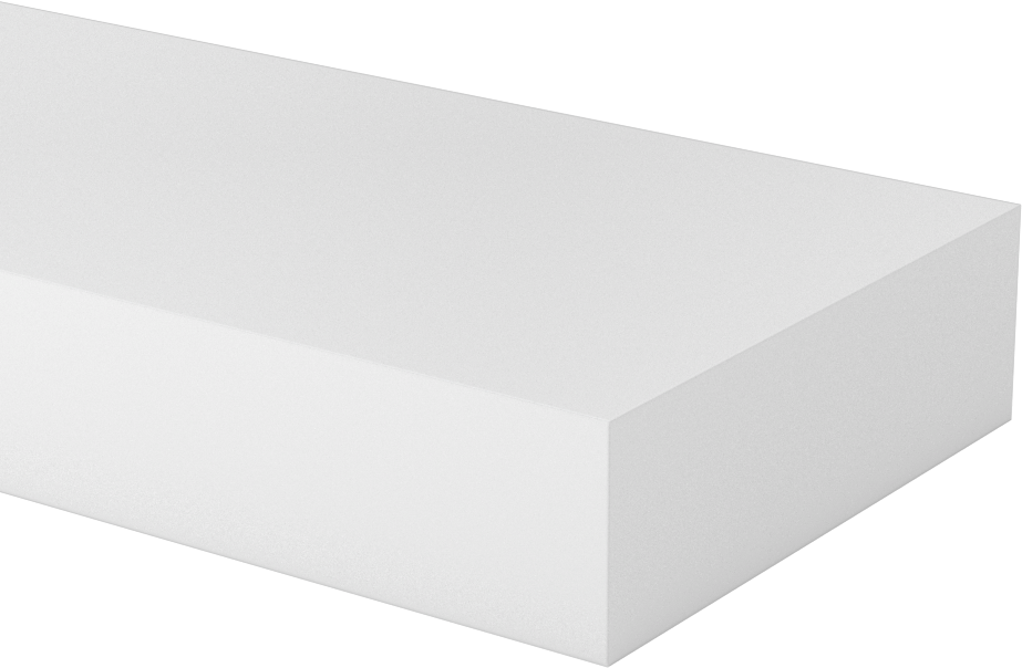 Esnek LDPE Levha, 4" Genişlik, 1-1/4" Kalınlık
