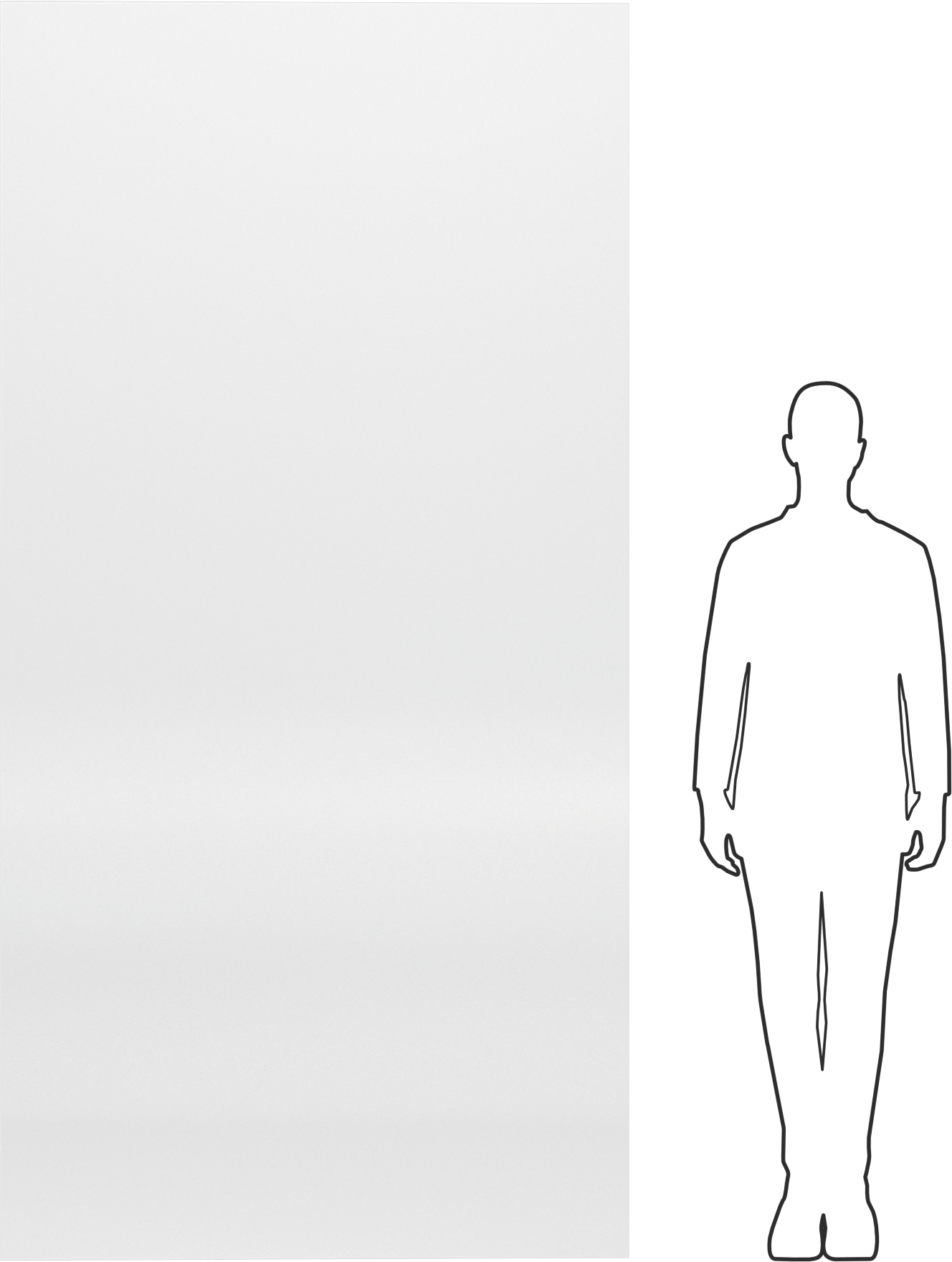Şeffaf Çizilmeye ve UV'ye Dayanıklı Akrilik Levha, 48" x 96" x 3/32"