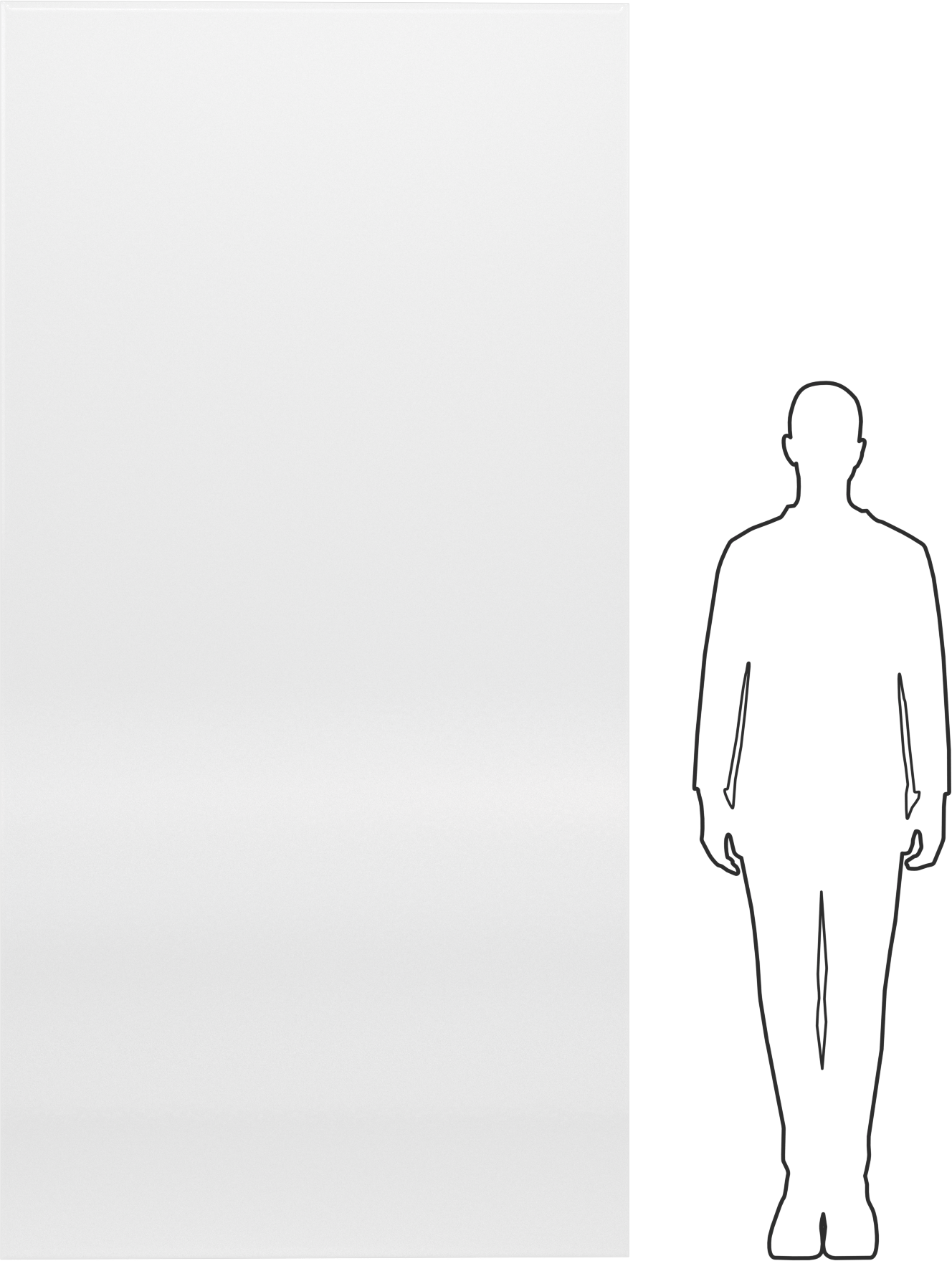 Şeffaf Çizilmeye ve UV'ye Dayanıklı Akrilik Levha, 48" x 96" x 3/8"
