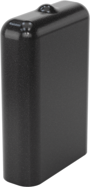 Dikdörtgen Kapaklar, 7/16“ x 3/32” Dış Çap için, 3/4" İç Yükseklik