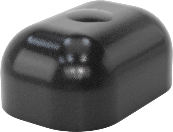 Dikdörtgen Kapaklar, 1-1/8“ x 3/4” Dış Çap için, 1/2" İç Yükseklik