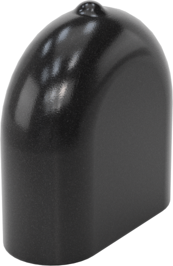 Dikdörtgen Kapaklar, 7/16“ x 1/8” Dış Çap için, 1/2" İç Yükseklik