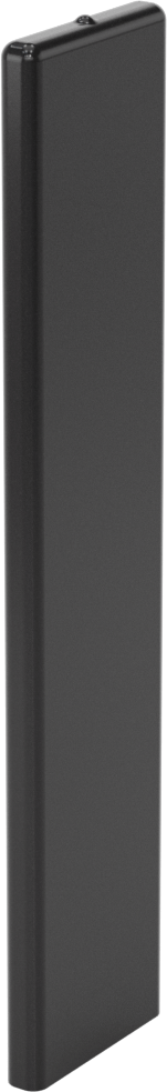 Dikdörtgen Kapaklar, 1“ x 3/32” Dış Çap için, 5-1/8" İç Yükseklik