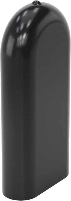 Dikdörtgen Kapaklar, 5/8“ x 3/16” Dış Çap için, 1-1/2" İç Yükseklik