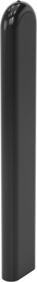 Dikdörtgen Kapaklar, 3/4“ x 1/4” Dış Çap için, 5-1/4" İç Yükseklik