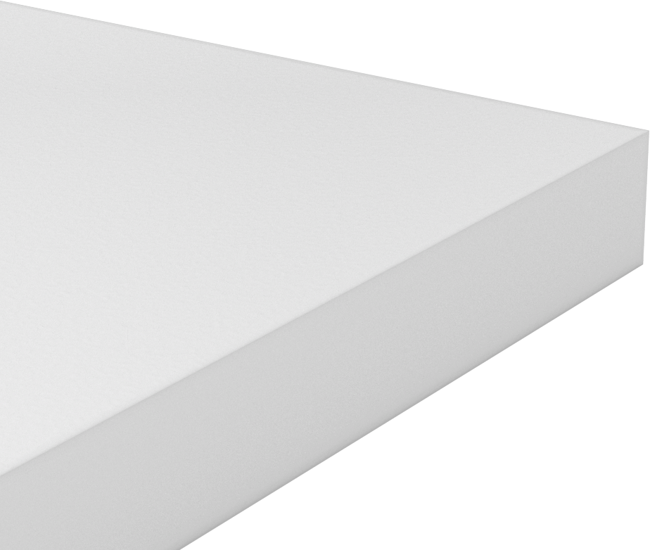 Neme Dayanıklı Polyester Levha, 12" x 12" x 1-1/4"