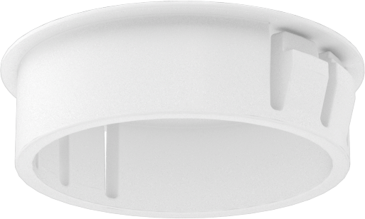 Kilitli Panel Tapaları, 32 mm iç çap için, 0,8-2,5 mm Panel Kalınlığı için, Beyaz