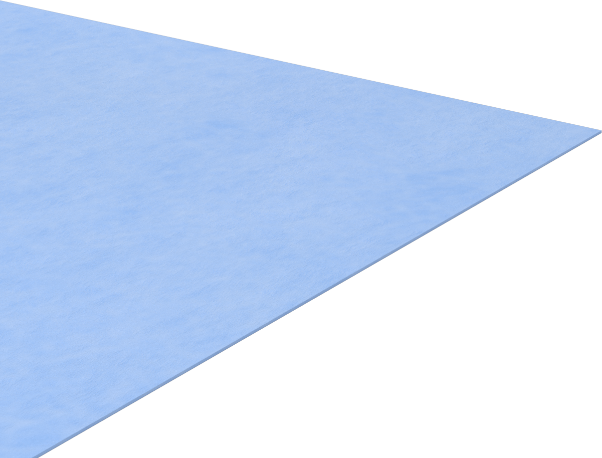 Yüksek Mukavemetli Conta Malzemesi, Ultra Kimyasal Dayanıklı PTFE, 30" x 30", 1/16" Kalınlık