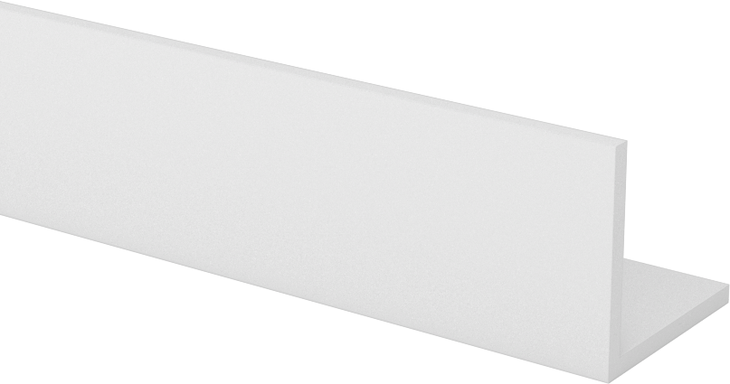 Kimyasallara Dayanıklı Kaygan PTFE 90 Derece Açı, 3/4“ x 3/4” Dış Boyut
