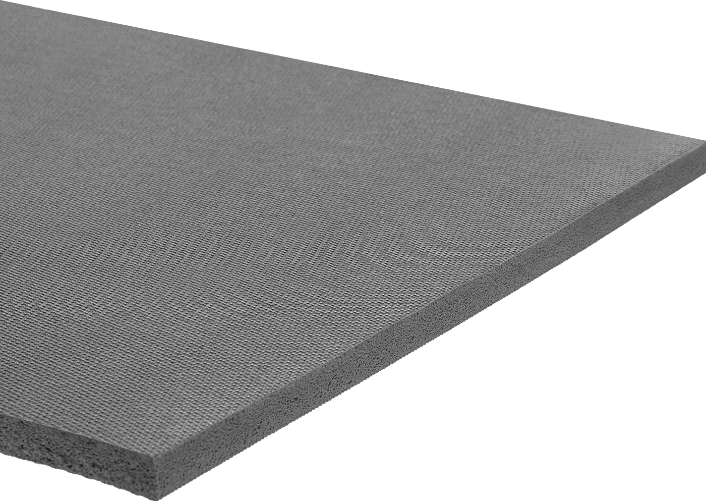 Çapraz Dokulu Yüksek Sıcaklık Silikon Köpük, Levha, 24" x 24", 1/16" Kalınlık