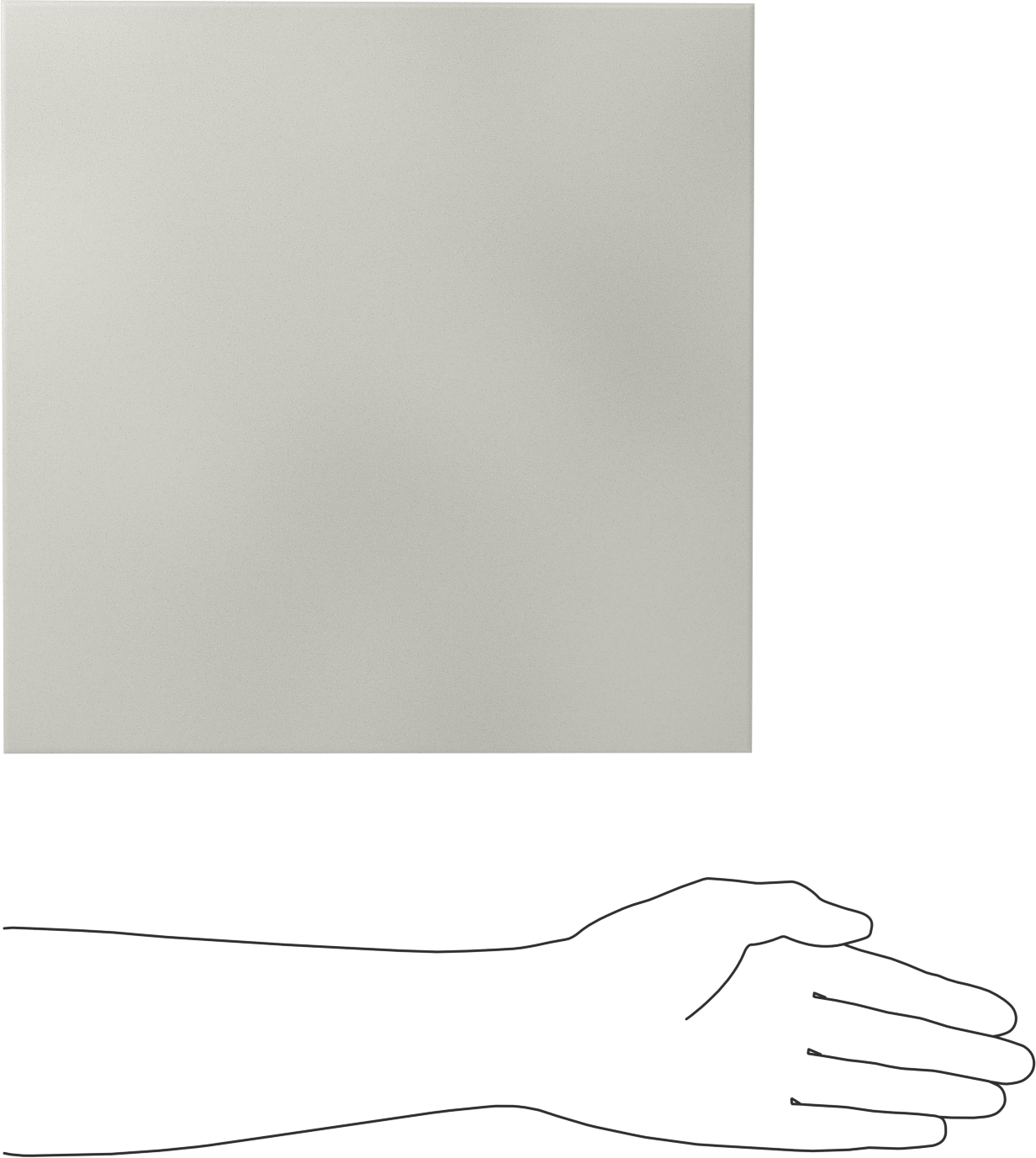 Alüminize Fiberglas Kaplı Silikon Köpük, Alev Geciktirici Levha, 0,2 inç Kalınlık, 12" x 12"