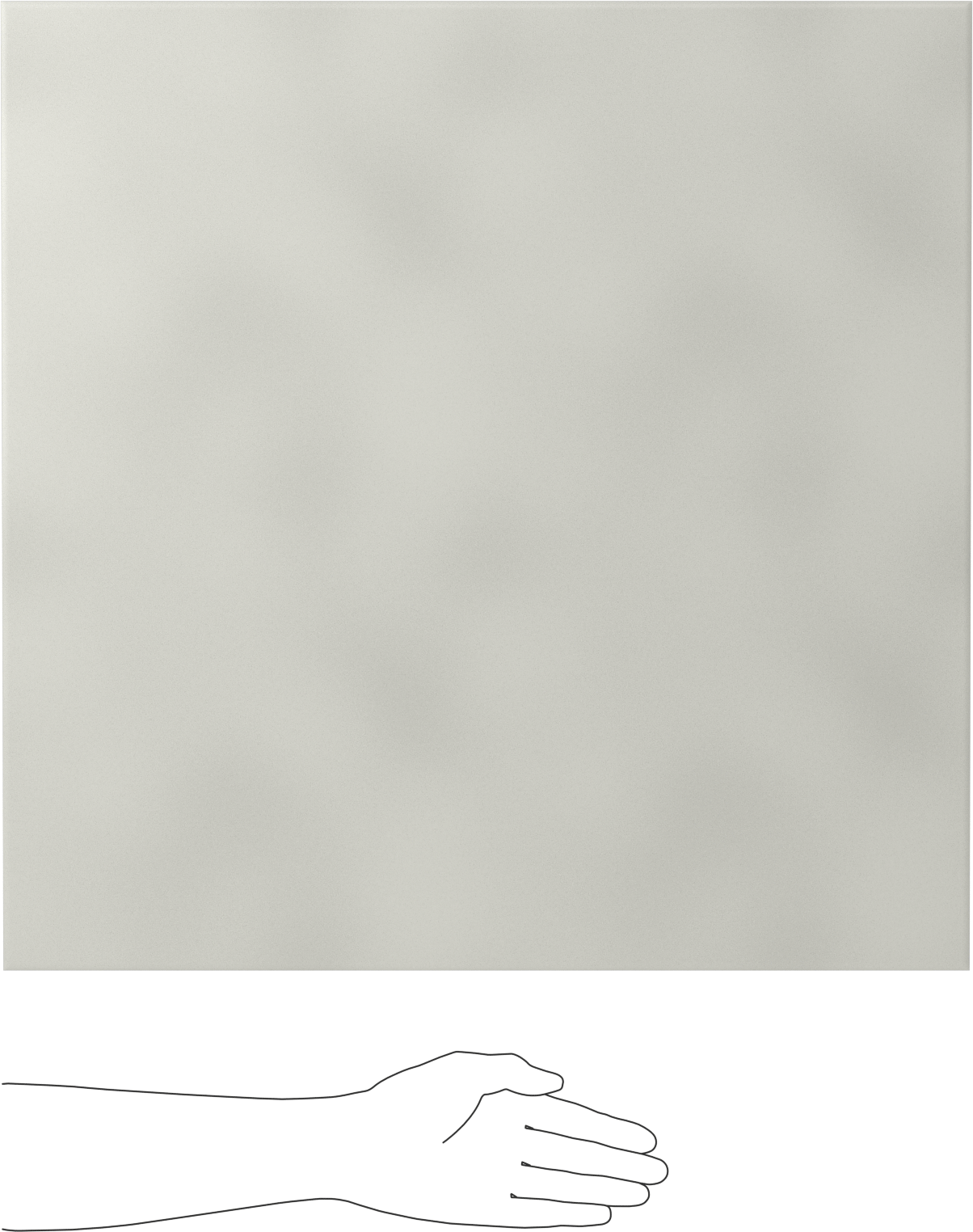 Alüminize Fiberglas Kaplı Silikon Köpük, Alev Geciktirici Levha, 0,2 inç Kalınlık, 24" x 24"