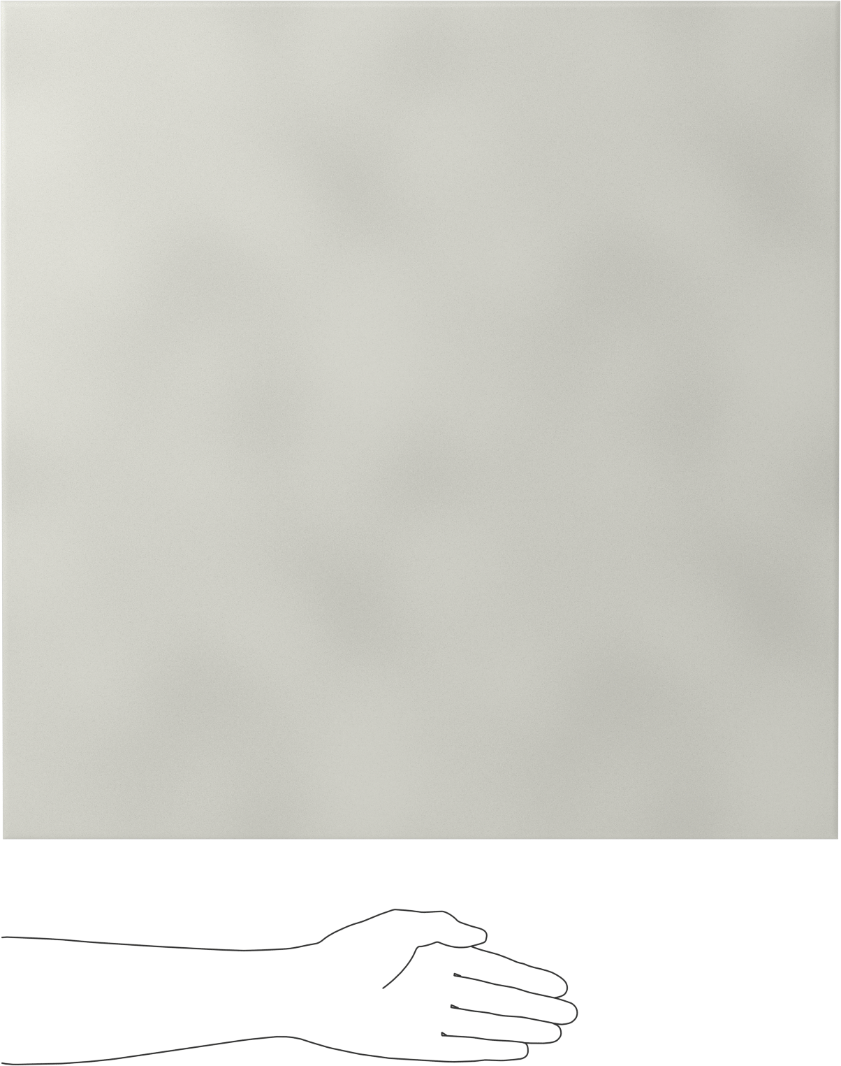 Alüminize Fiberglas Kaplı Silikon Köpük, Alev Geciktirici, Yapışkan Arka Yüzeyli, 0,1 inç Kalınlık, 24" x 24"